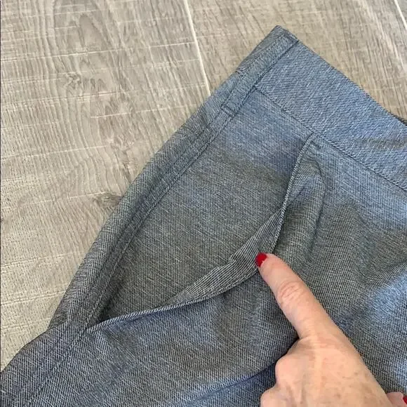 CSG by Champs Men's Gray Flat Front Shorts - Picture 7 of 7